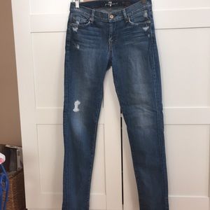 7 for all mankind skinny jeans